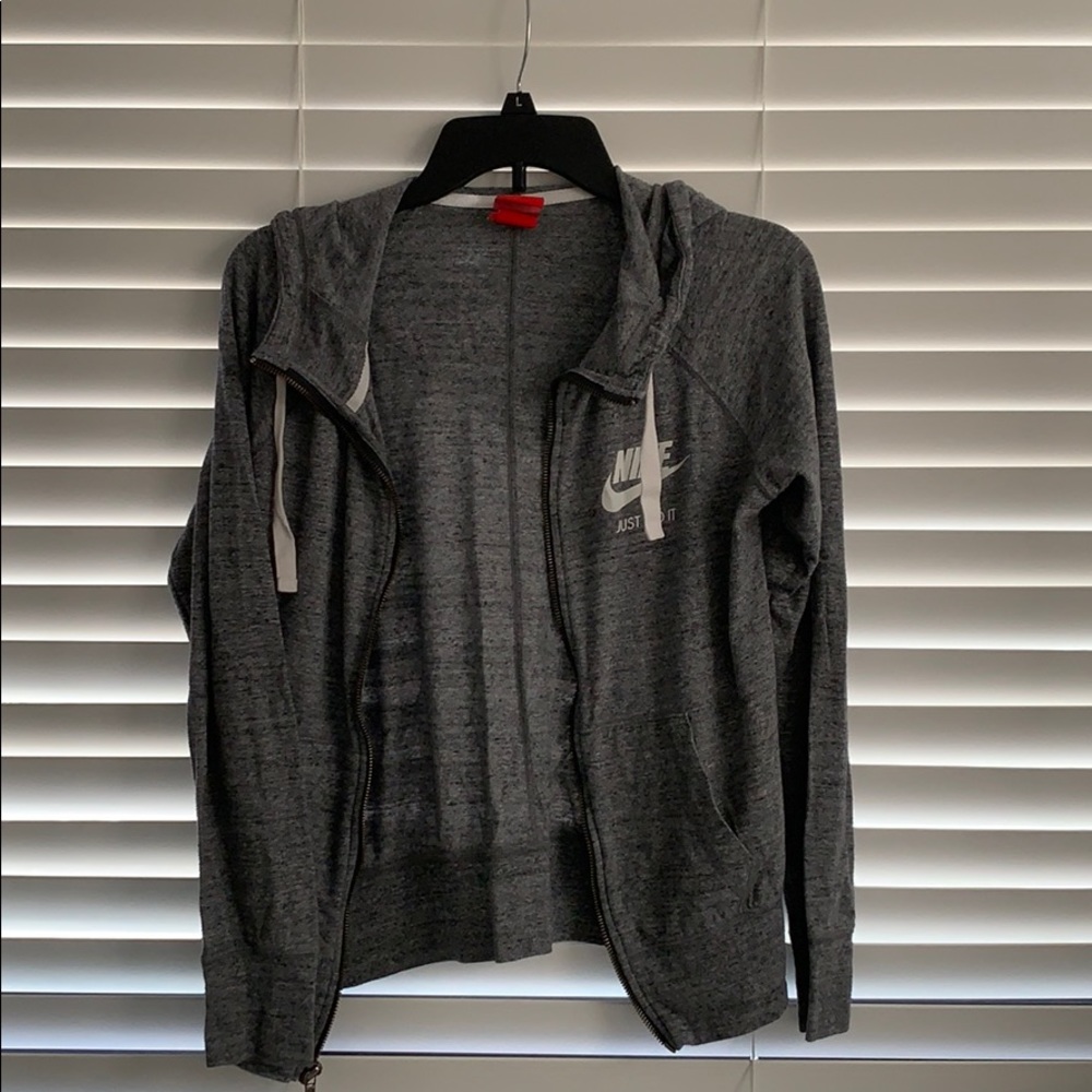 Nike Grey Thin Jacket Women’s size S